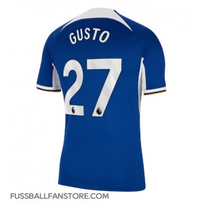 Chelsea Malo Gusto #27 Replik Heimtrikot 2023-24 Kurzarm